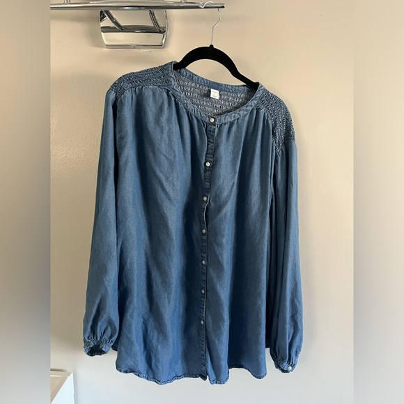Chambray long sleeve XL NWOT - Picture 1 of 3